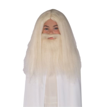 Image de GANDALF BEARD WITH WIG - CHILD