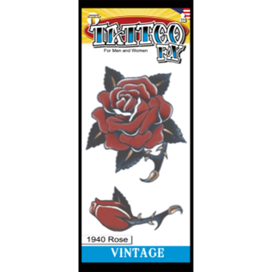 Picture of TATTOO - 1940 ROSE - VINTAGE TATTOO 