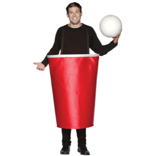 Image sur BEER PONG RED CUP COSTUME