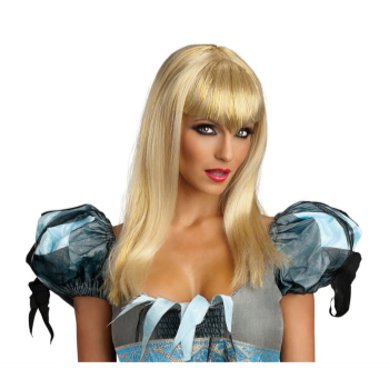 Image de GLITTER VAMP WIG  - ADULT - BLONDE