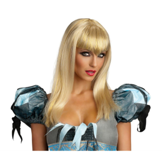 Picture of GLITTER VAMP WIG  - ADULT - BLONDE