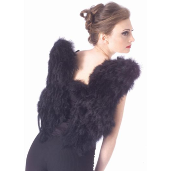 Image sur ANGEL WINGS - FEATHER - BLACK