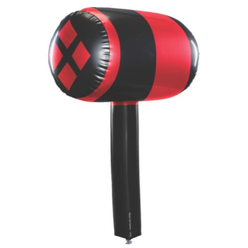 Image de HARLEY QUINN INFLATABLE MALLET - RED/BLACK