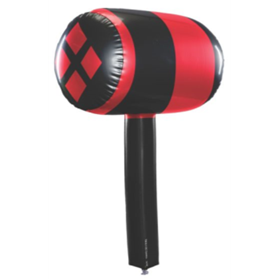 Image sur HARLEY QUINN INFLATABLE MALLET - RED/BLACK