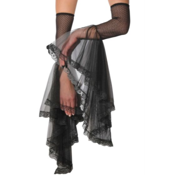 Picture of GOTH - SOULLESS BLACK GAUNTLETS - ADULT