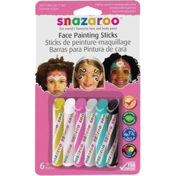 Picture of SNAZAROO - PAINTING STICKS - 6/SET