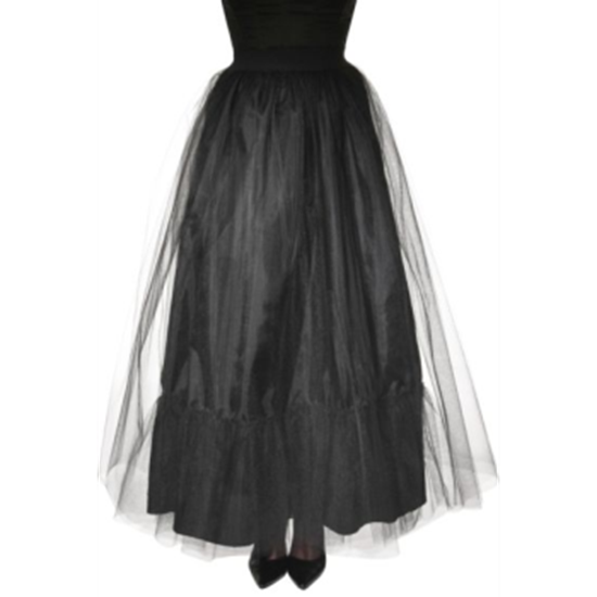 Image sur GOTH - SOULLESS BLACK TULLE SKIRT - ADULT