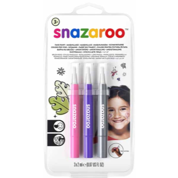 Image de SNAZAROO - BRUSH PENS - FANTASY (PINK,PURPLE,SILVER)