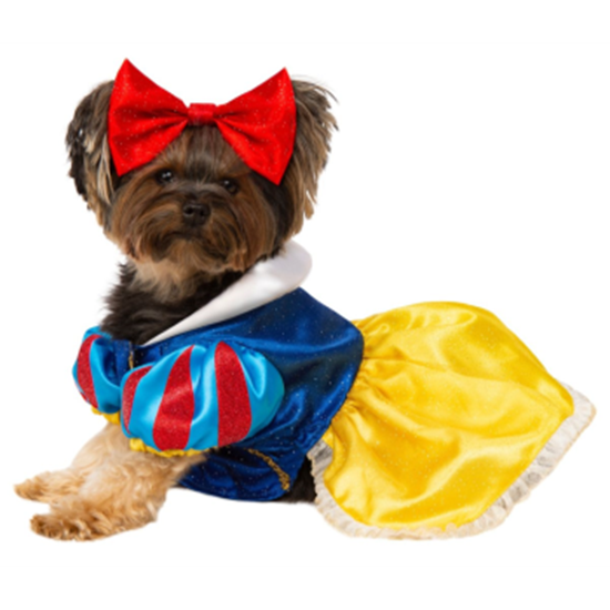 Picture of SNOW WHITE DOG COSTUME - SMALL