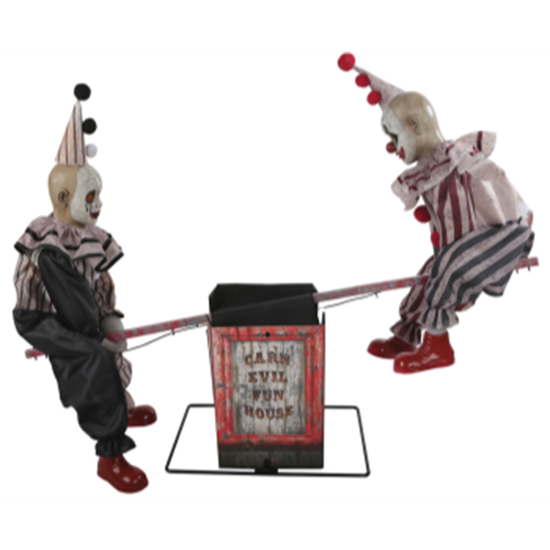 Picture of SEE SAW CLOWNS ANIMATED PROP
