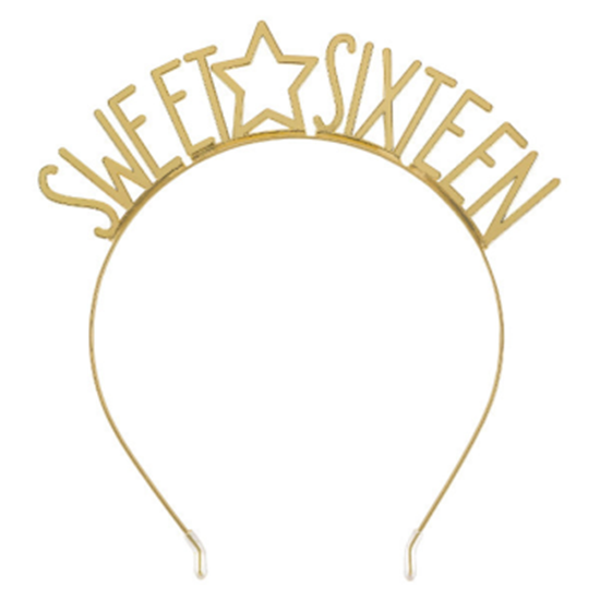 Image sur 16th - SWEET 16TH STAR METAL HEADBAND