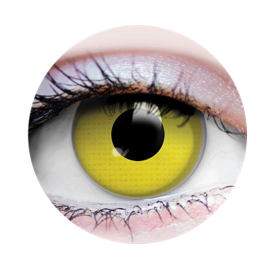 Picture of RAVEN - CONTACT LENSES YELLOW