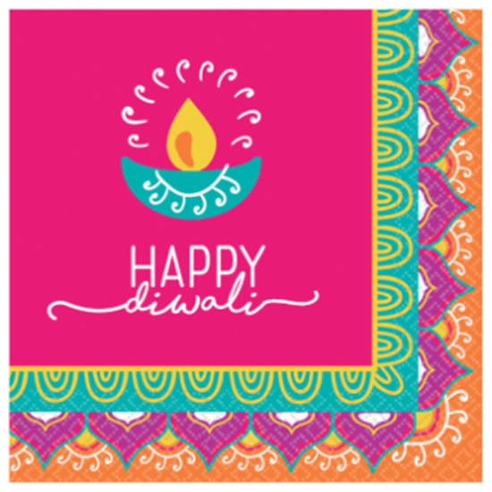 Image sur DIWALI BEVERAGE NAPKIN