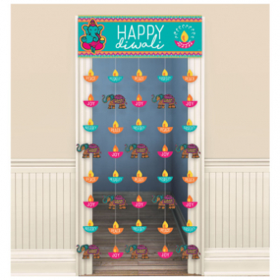 Image sur DIWALI DOOR CURTAIN