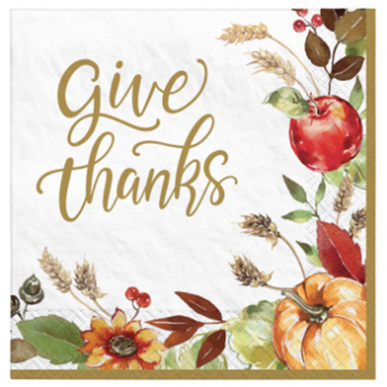 Picture of GRATEFUL DAY - DINNER NAPKIN MID-CT