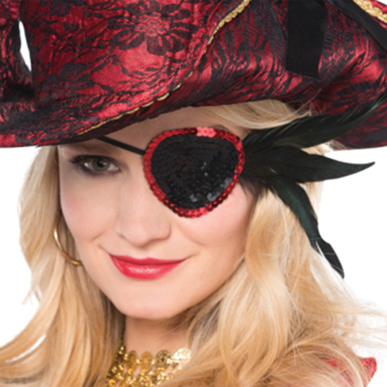 Picture of PIRATE SEQUIN EYE PATCH