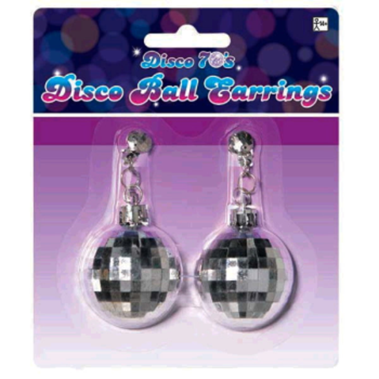 Picture of 70'S DISCO BALL EARRINGS