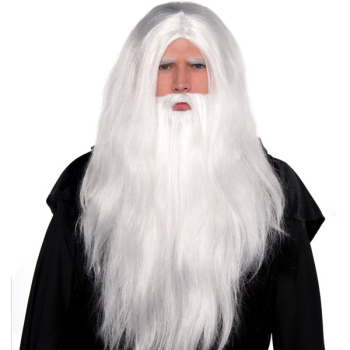 Picture of WIG - SORCERER WIG AND BEARD SET