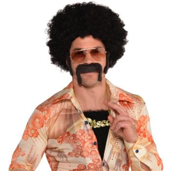 Image de 70'S DISCO KIT - ADULT WIG SET