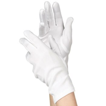 Picture of GLOVES -  ADULT SHORT WHITE 