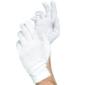 Picture of GLOVES -  DELUXE ADULT WHITE 