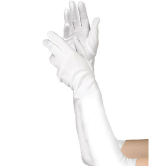 Image sur GLOVES - CHILD LONG WHITE
