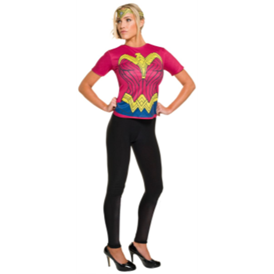 Image sur WONDER WOMAN TOP - ADULT - SMALL