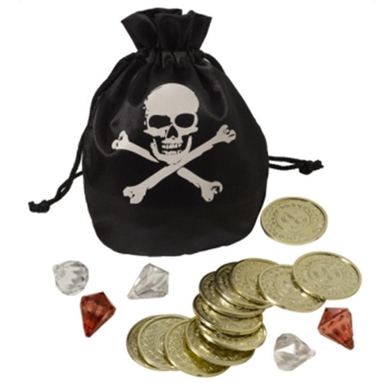 Image sur PIRATE COIN AND JEWEL POUCH SET