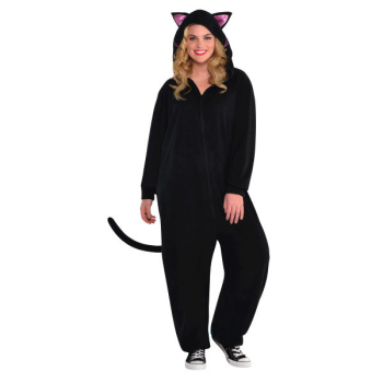 Picture of BLACK CAT ZIPSTER - ADULT SMALL / MEDIUM