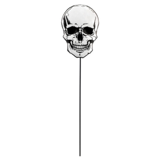 Image sur SKULL METAL YARD STAKE