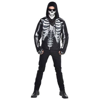 Image de SKELETON - BLACK AND BONE BANDANNA MASK 