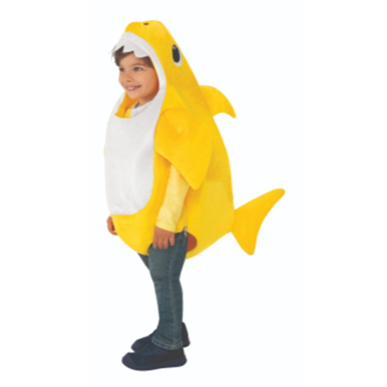 Picture of BABY SHARK ROMPER - YELLOW - INFANT