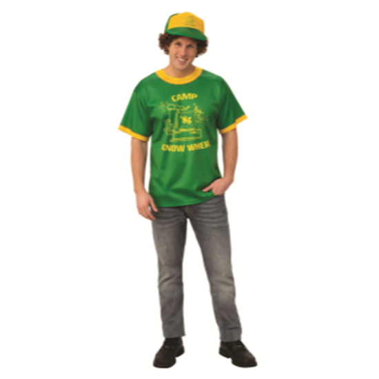 Picture of STRANGER THINGS - DUSTIN CAMP NOWHERE T-SHIRT - ADULT - ONE SIZE
