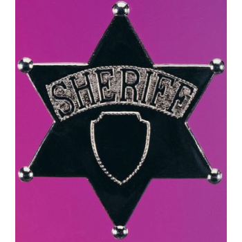 Image de WESTERN SHERIFF BADGE 7''