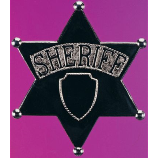 Image sur WESTERN SHERIFF BADGE 7''