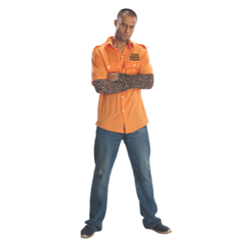 Image de PRISONER SHIRT - ADULT - EXTRA LARGE