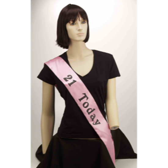 Image sur 21ST BIRTHDAY SASH