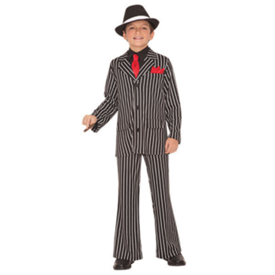 Image sur GANGSTER GUY COSTUME - KIDS LARGE