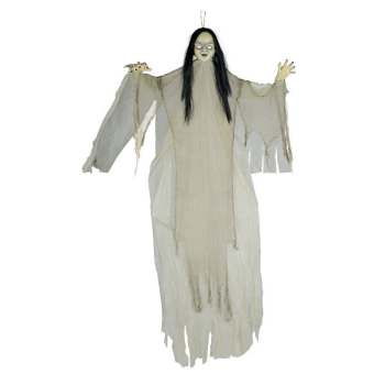 Image de 7' HANGING CREEPY GIRL PROP