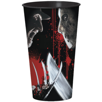 Picture of FREDDY VS JASON PLASTIC 32oz CUPS