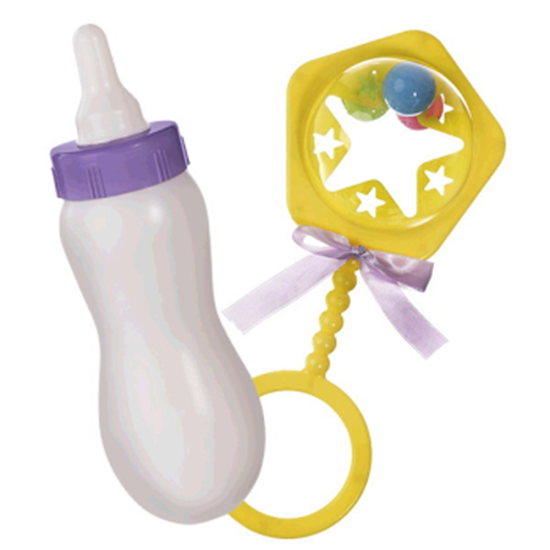 Image sur BABY TOY KIT - BOTTLE AND RATTLE