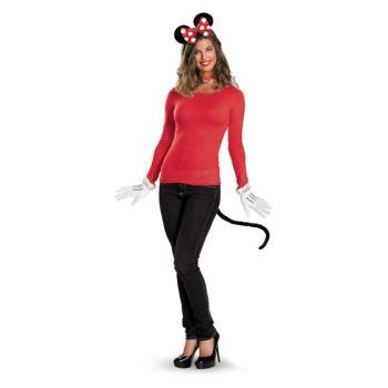 Image de MINNIE MOUSE KIT RED - ADULT