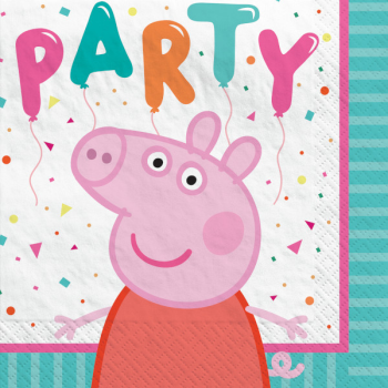 Image de PEPPA PIG CONFETTI - BEVERAGE NAPKINS