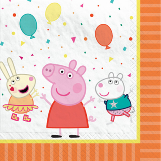 Image sur PEPPA PIG CONFETTI -  LUNCHEON NAPKINS