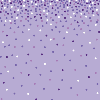 Image de JUMBO GIFT WRAP 16' - PURPLE SCATTER DOT 