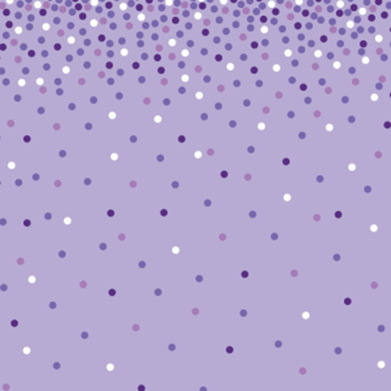 Picture of JUMBO GIFT WRAP 16' - PURPLE SCATTER DOT 