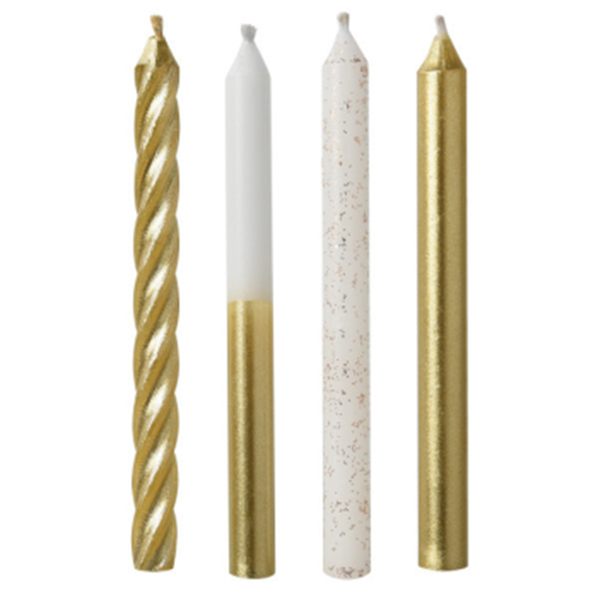 Image sur GOLD METALLIC MIX CANDLES