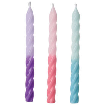 Picture of PASTEL COLOR BLOCK CANDLES