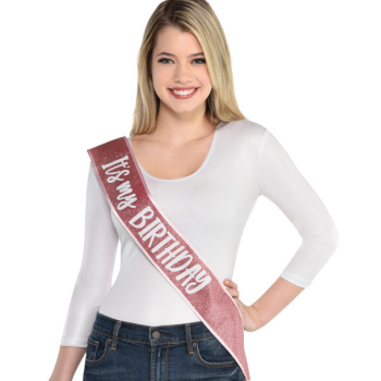 Image de WEARABLES - BLUSH BIRTHDAY DELUXE SASH