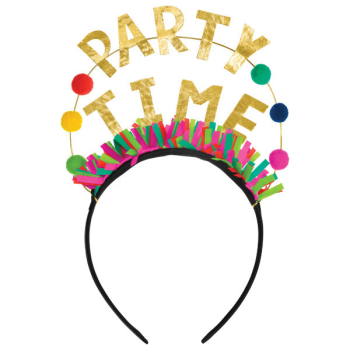 Picture of WEARABLES - HAPPY DOTS PARTY TIME GLITTER HEADBAND